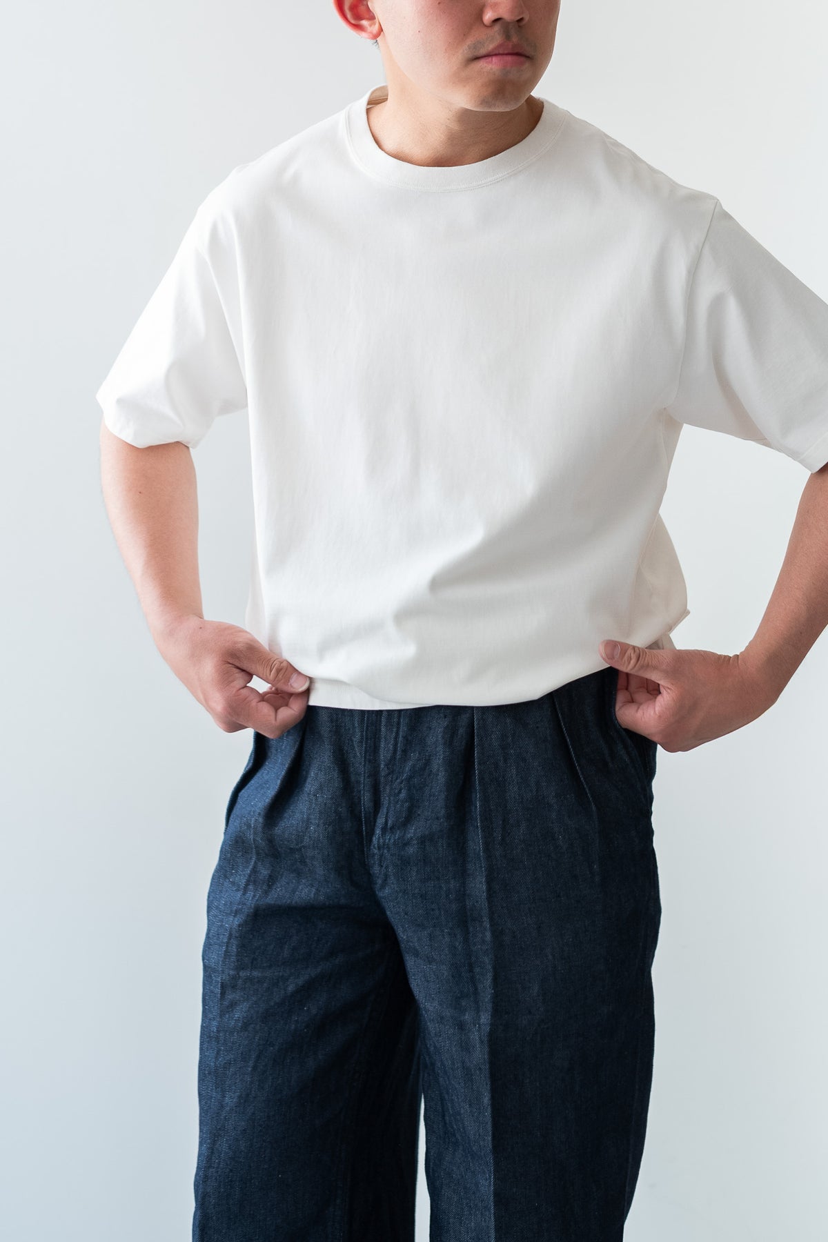 Essential Heavy S/S Tee 〈WHITE〉