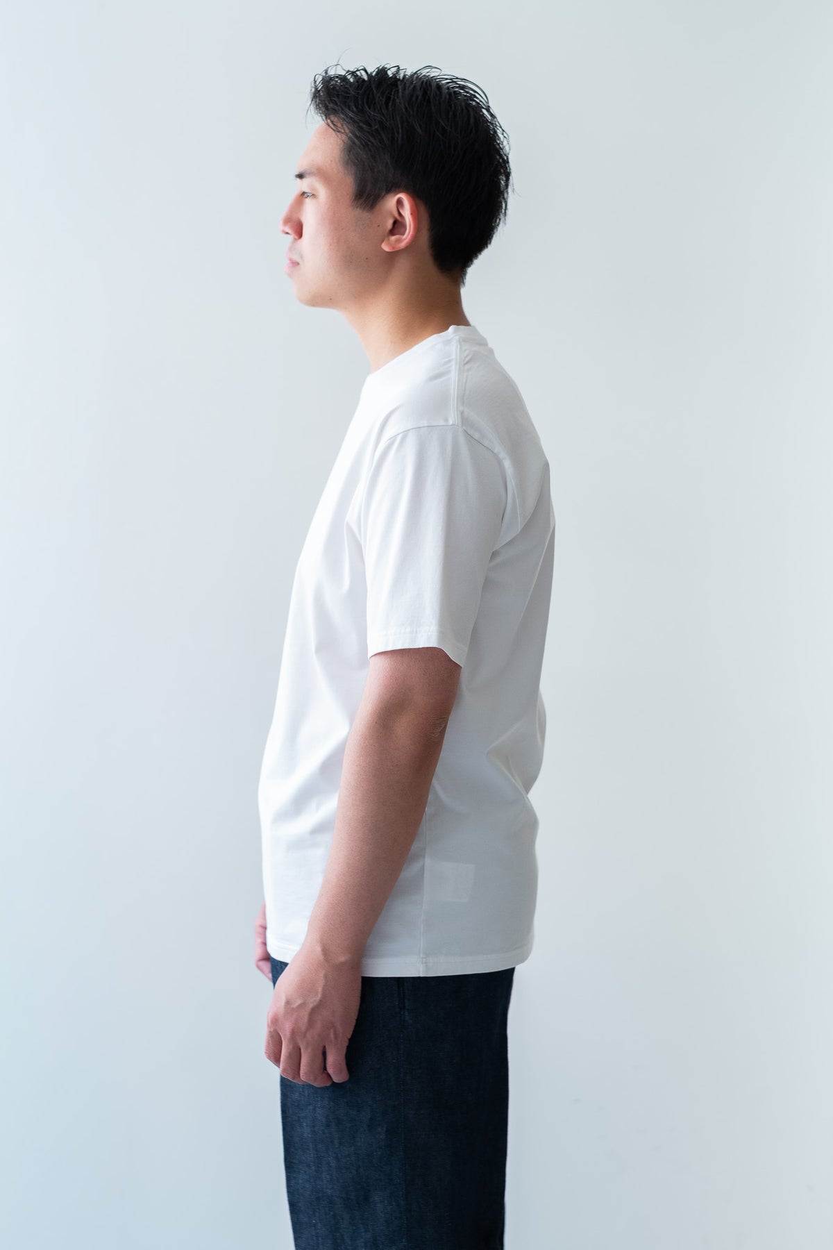 Essential S/S Tee 〈WHITE〉