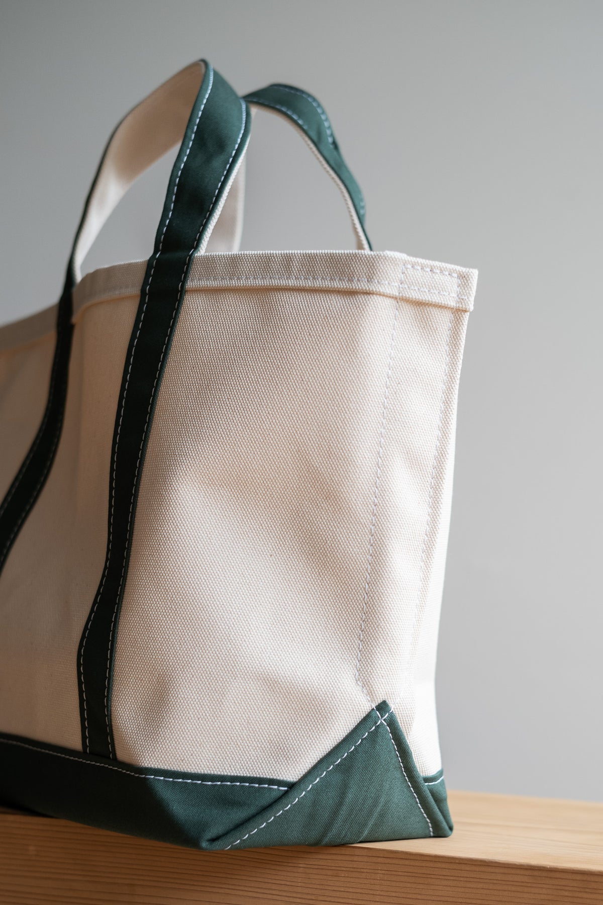 Enough Space Bag - SMALL 〈NATURAL × GREEN〉