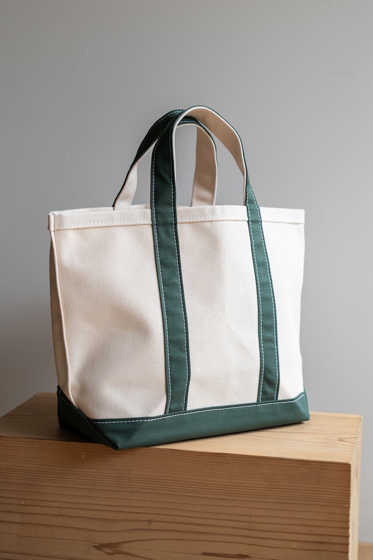 Enough Space Bag - SMALL 〈NATURAL × GREEN〉