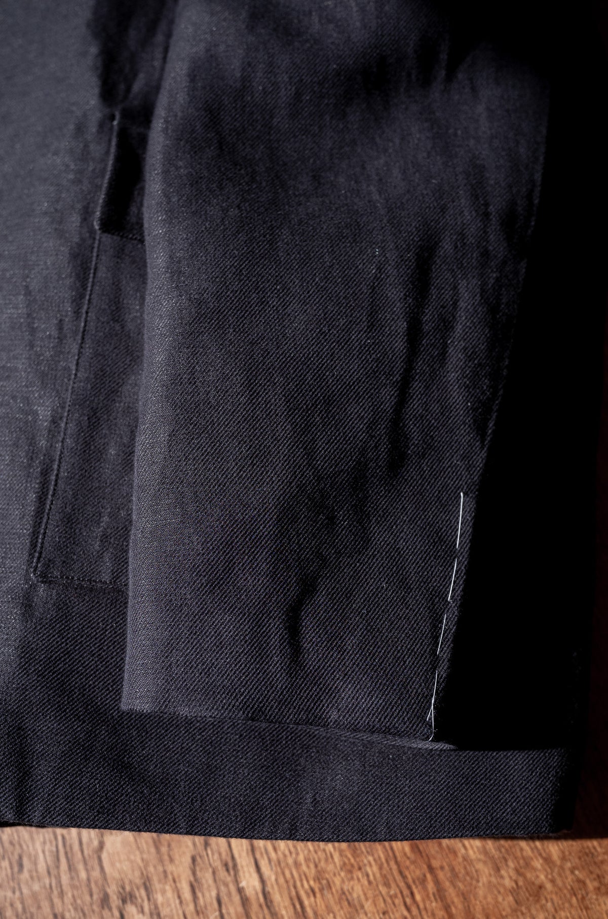 C/Li Double Cloth Directors Jacket 〈NOIR〉