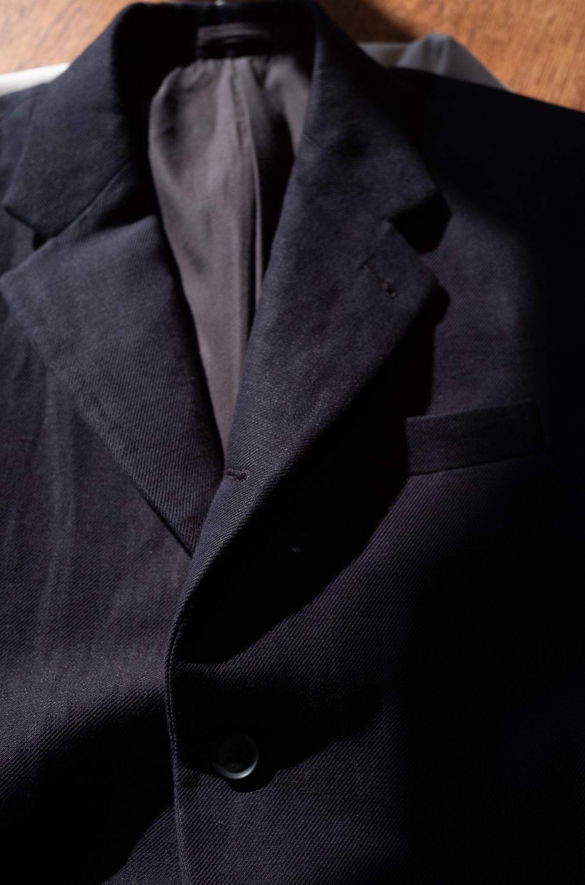 C/Li Double Cloth Directors Jacket 〈NOIR〉