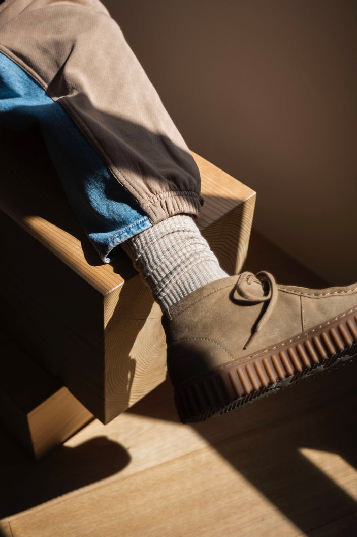 Pile Socks 〈CHARCOAL〉