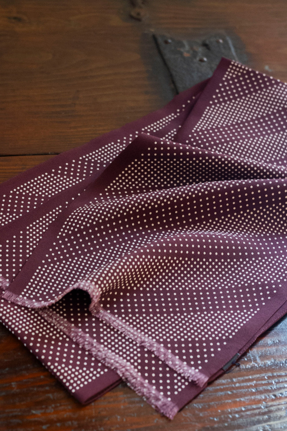 Scarf 〈BURGUNDY〉