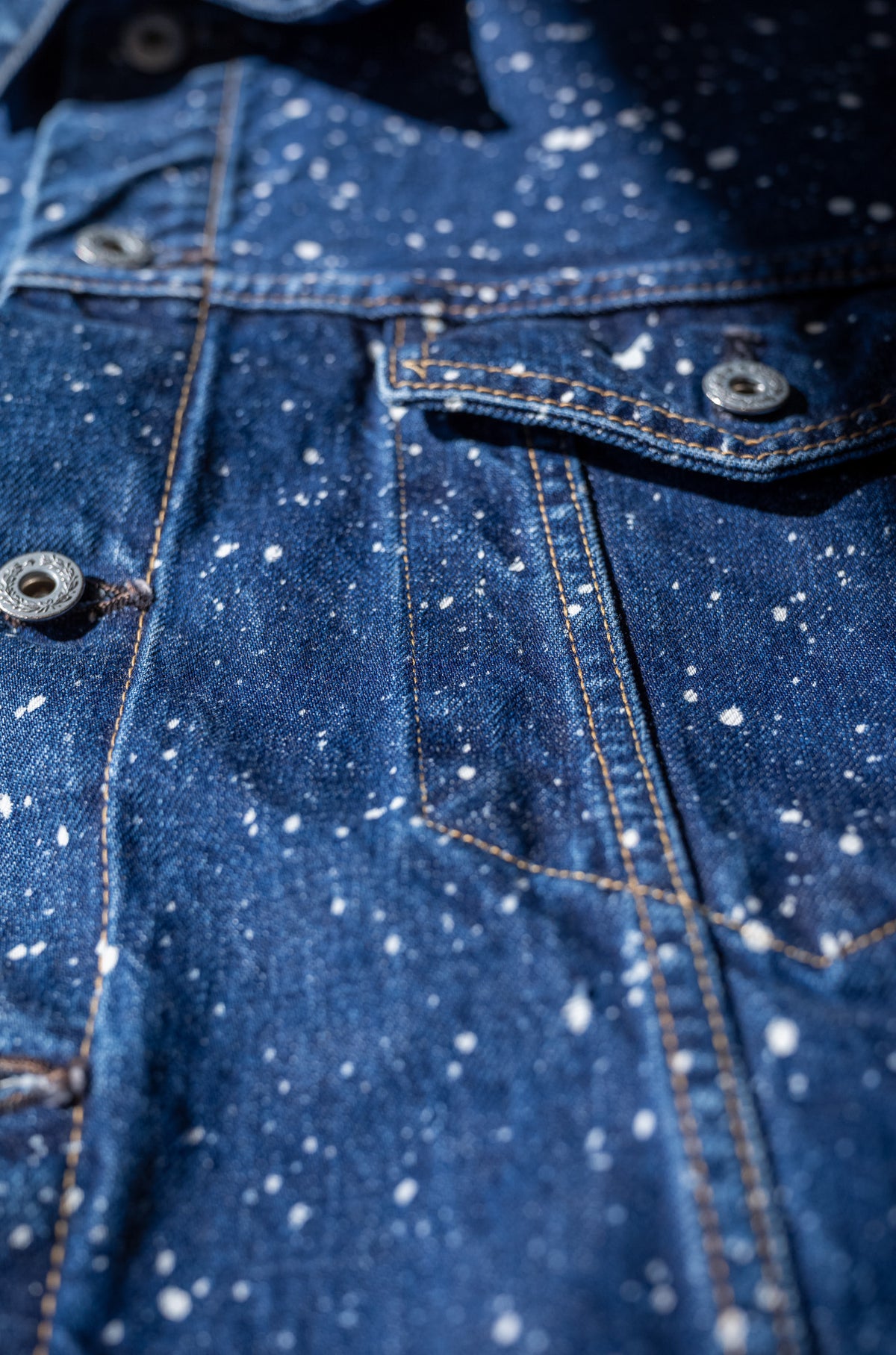 Big Trucker Jacket - GALACTIC WASH 〈GALACTIC INDIGO〉