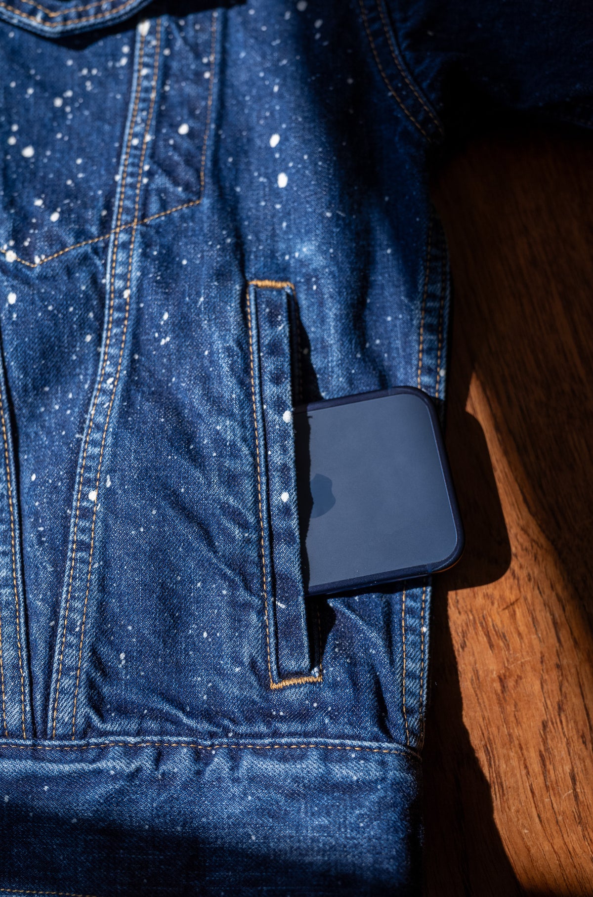 Big Trucker Jacket - GALACTIC WASH 〈GALACTIC INDIGO〉