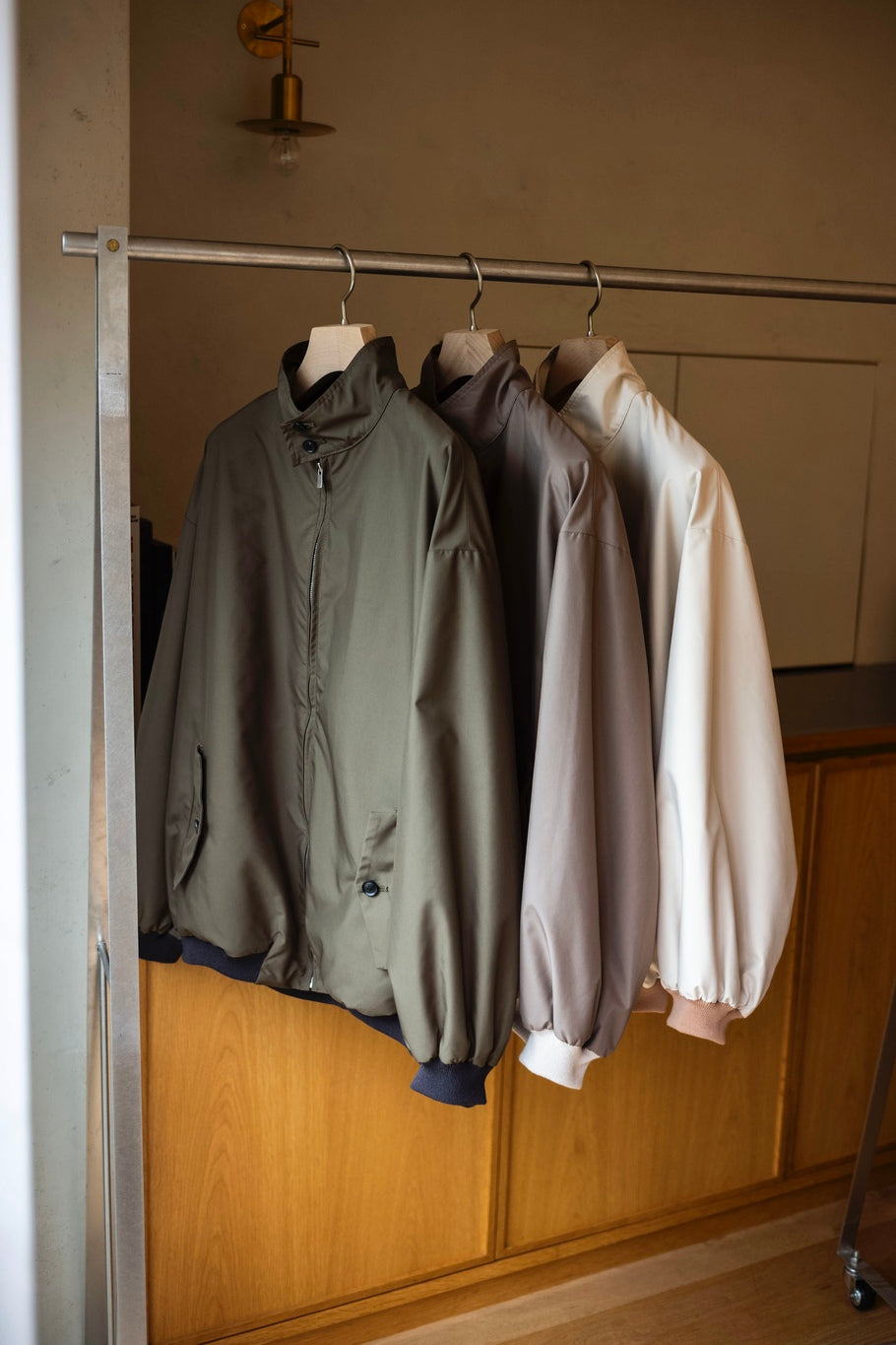 Harrington Jacket 〈MILK〉
