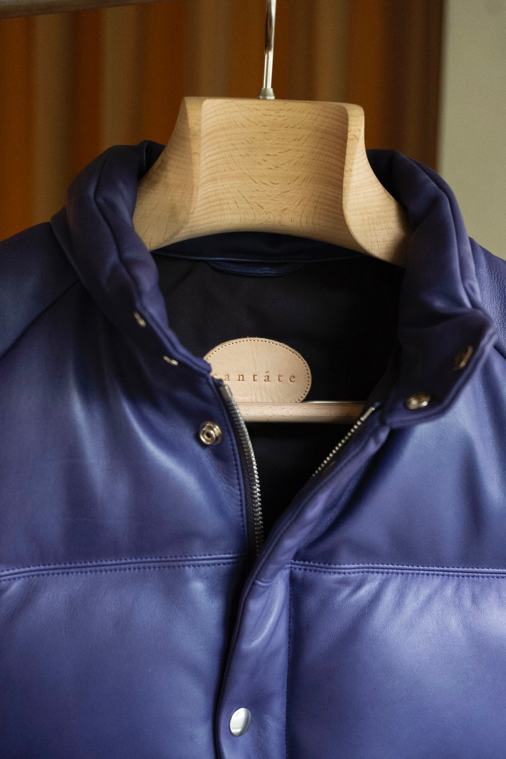 Sheep Skin Classic Down Jacket 〈LILAC〉