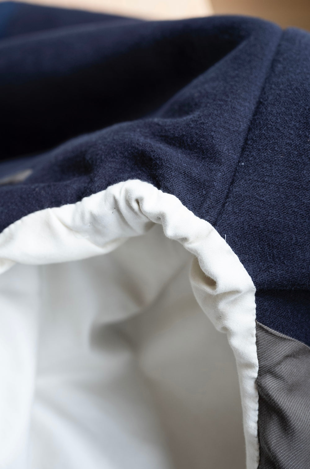 Wool Flannel Forestiere Jacket 〈NAVY〉