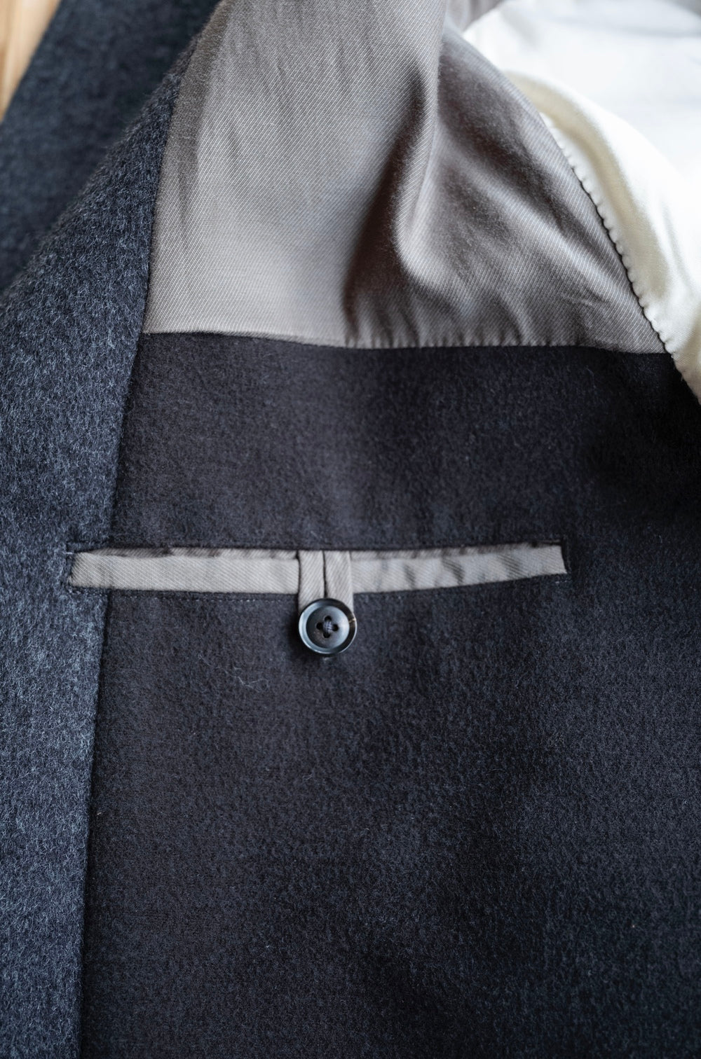 Wool Flannel Forestiere Jacket 〈GRAY〉