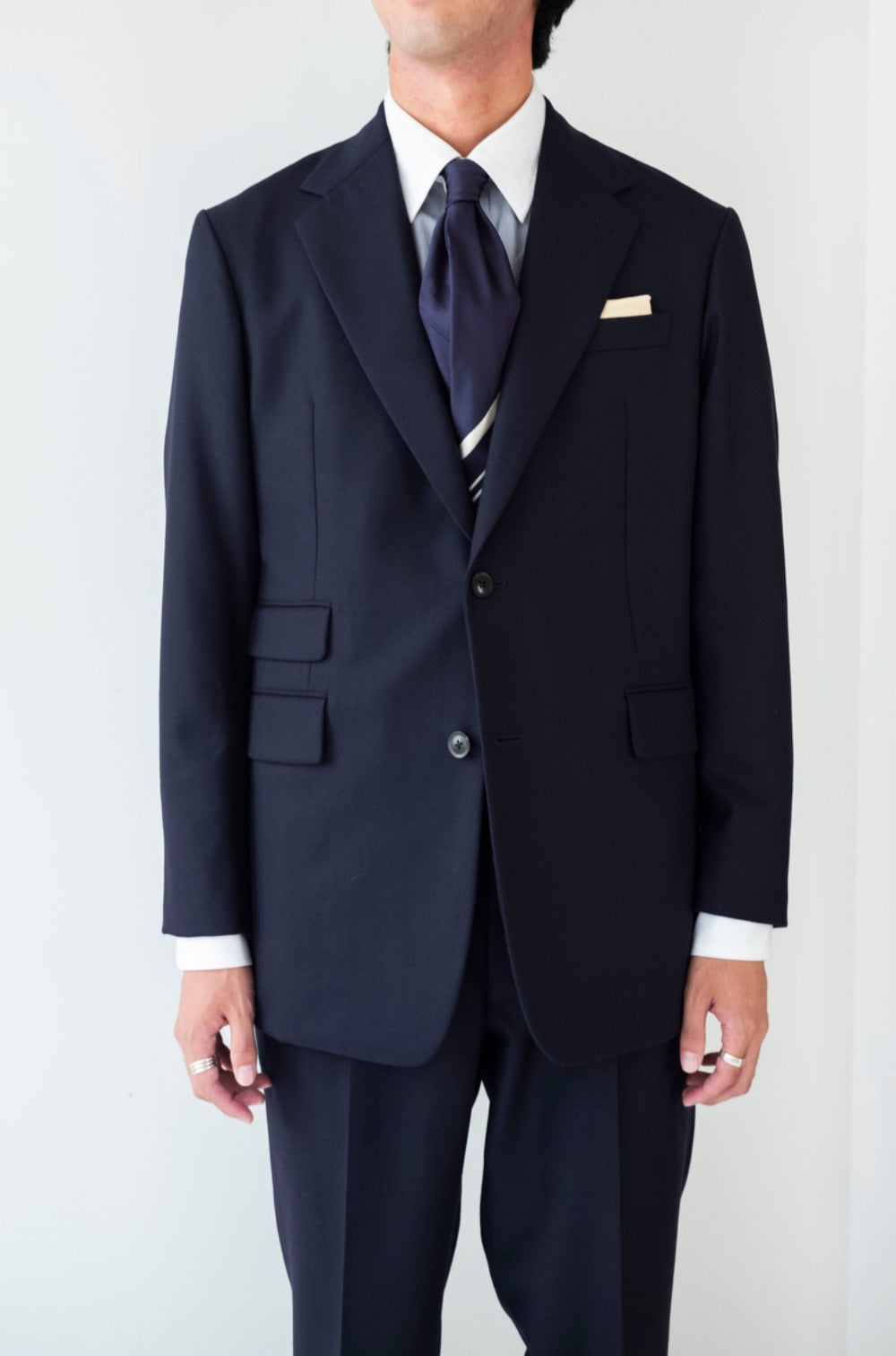 Fine Gabardine Suit 〈MID NIGHT〉