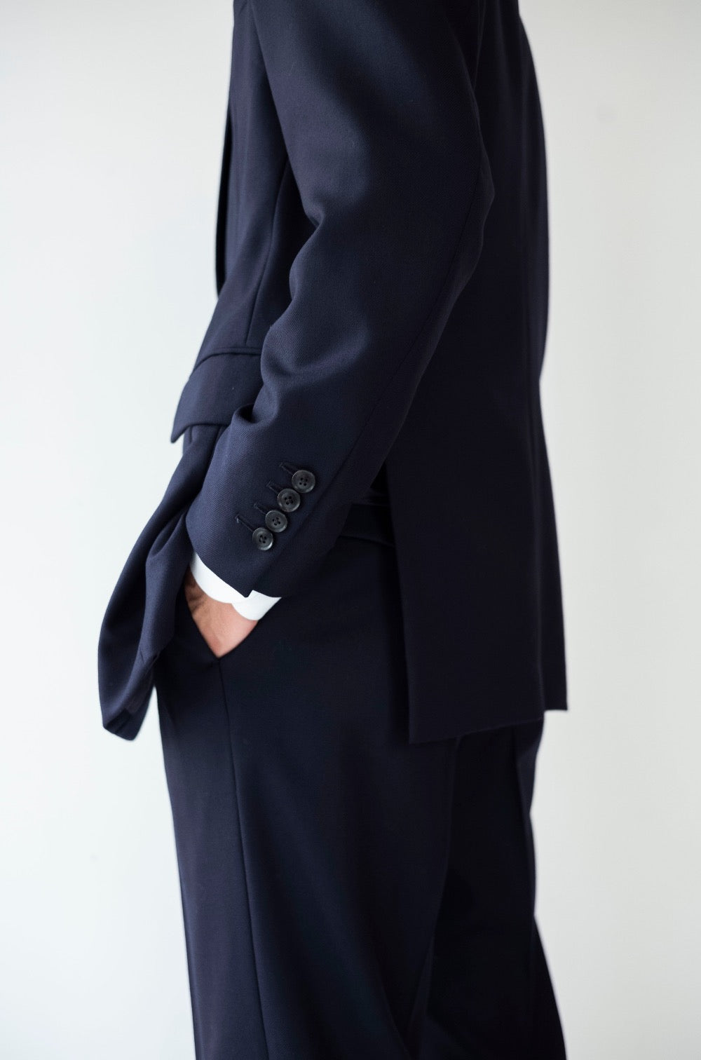Fine Gabardine Suit 〈MID NIGHT〉