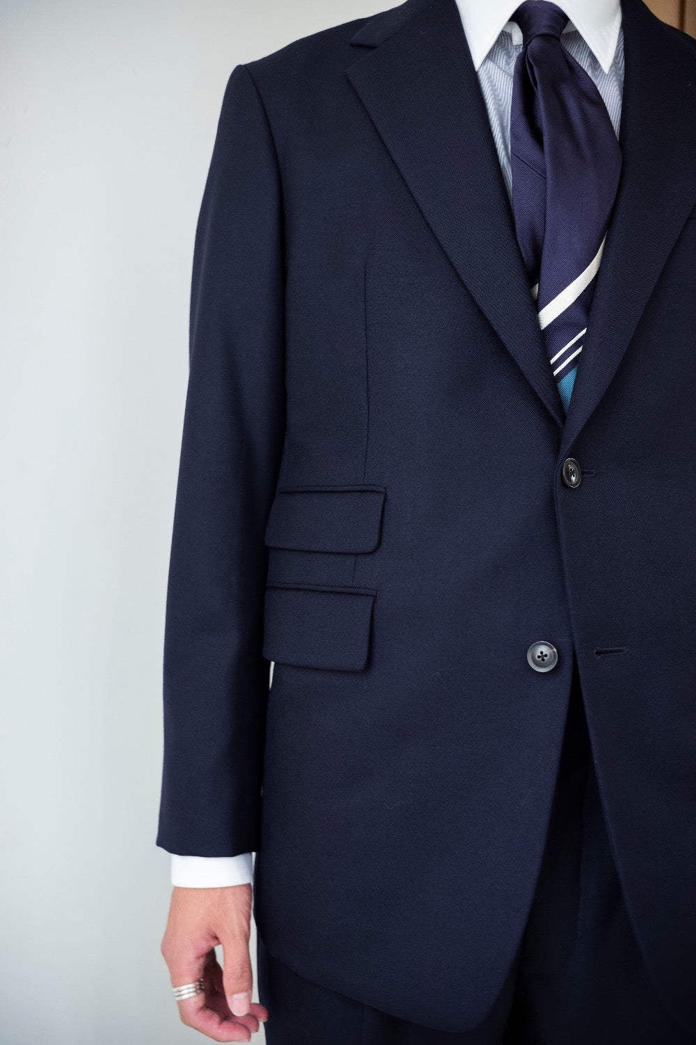 Fine Gabardine Suit 〈MID NIGHT〉