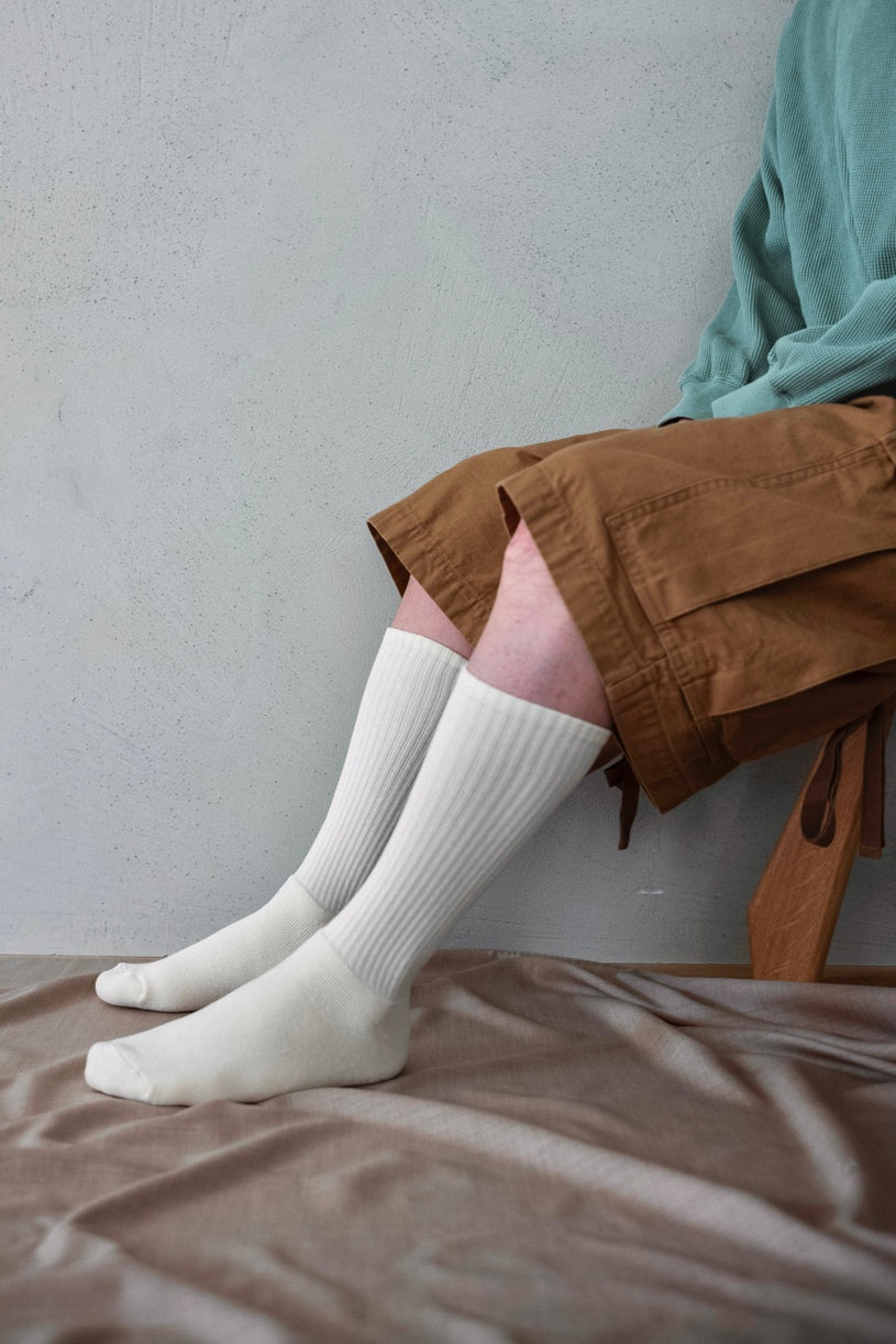 Pile Socks 〈CHARCOAL〉