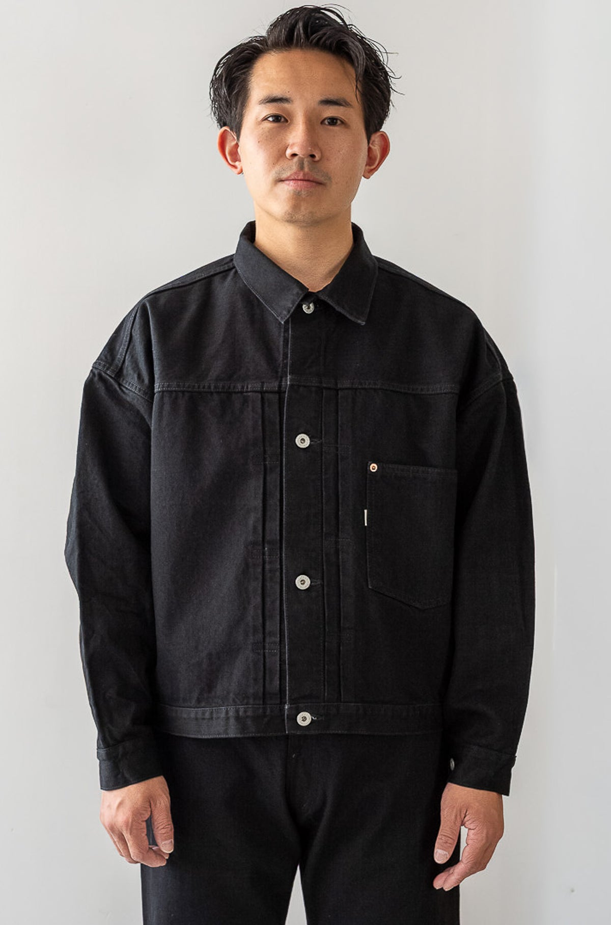 WW II T-Back Jacket 〈BLACK〉
