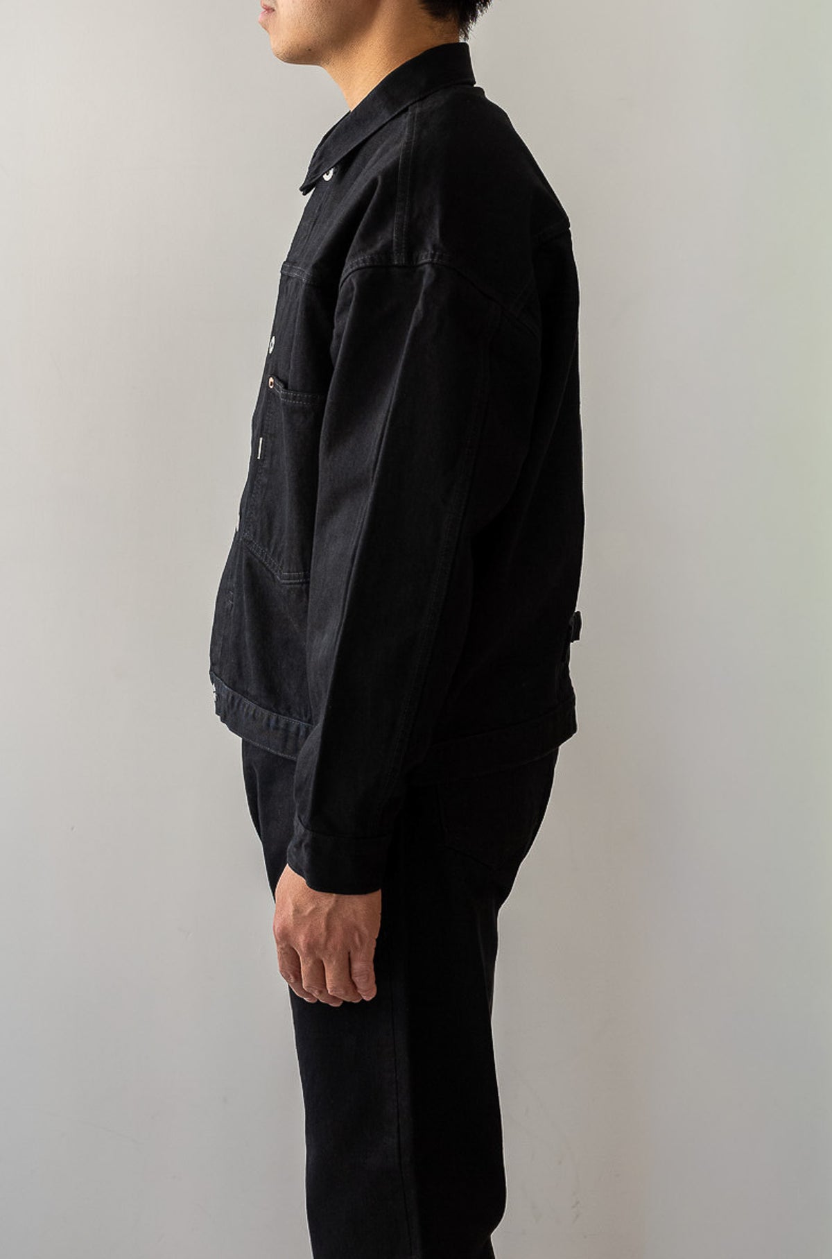 WW II T-Back Jacket 〈BLACK〉