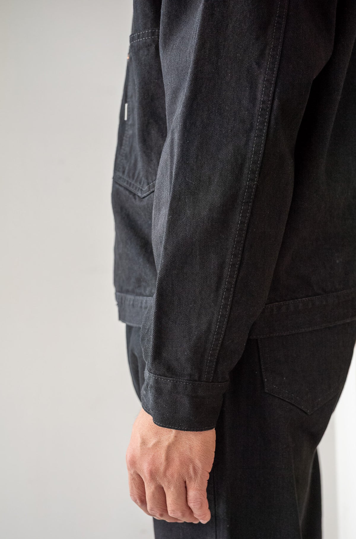 WW II T-Back Jacket 〈BLACK〉