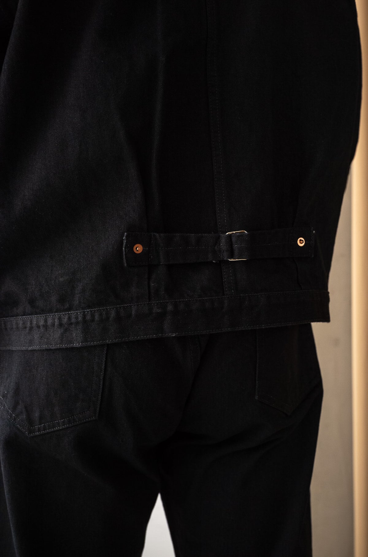 WW II T-Back Jacket 〈BLACK〉
