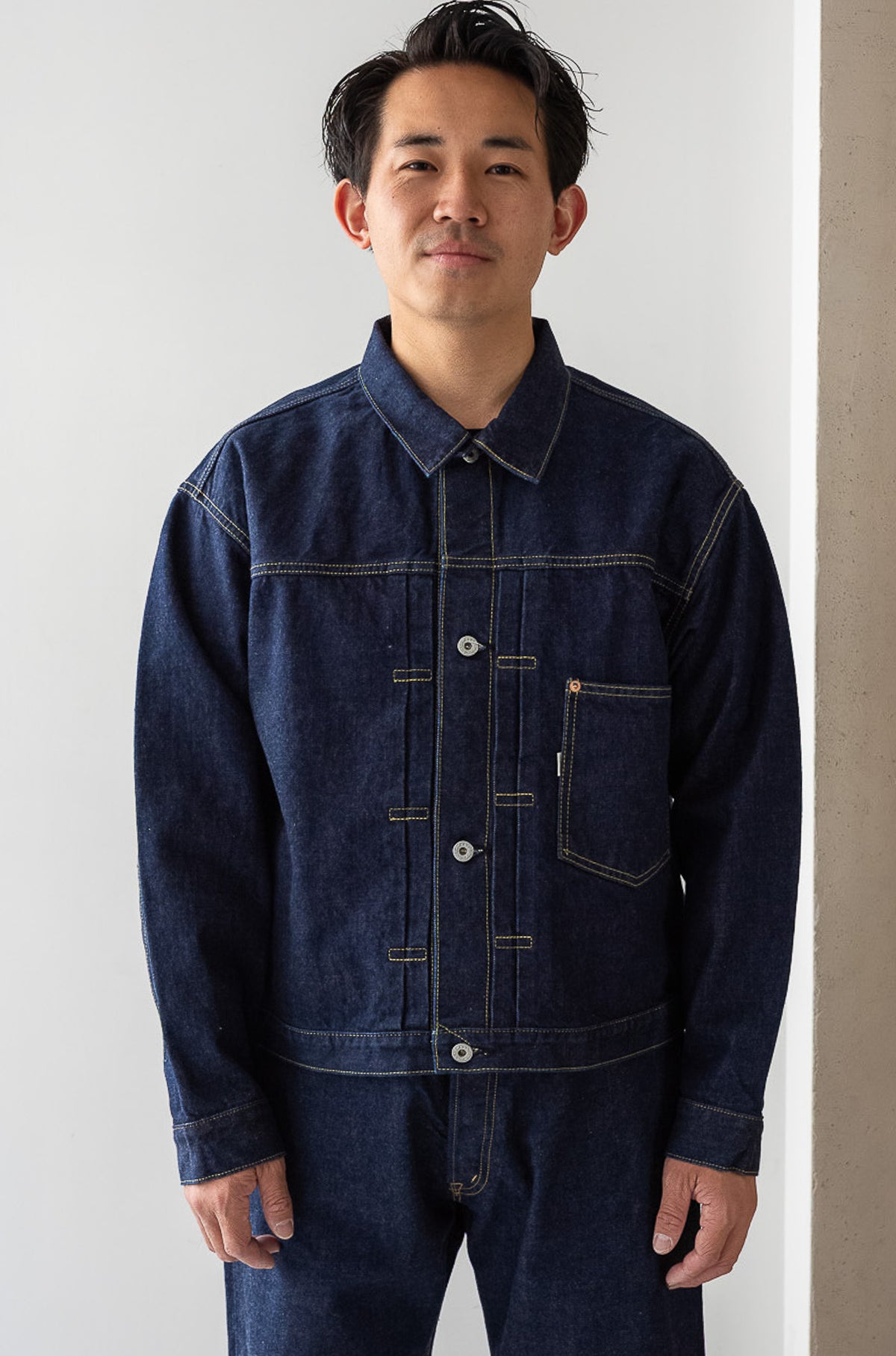 WW II T-Back Jacket 〈INDIGO〉