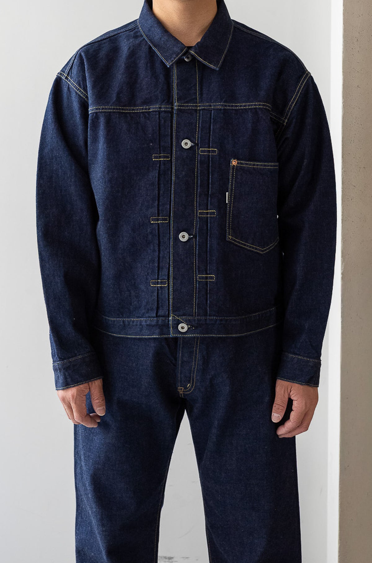 WW II T-Back Jacket 〈INDIGO〉