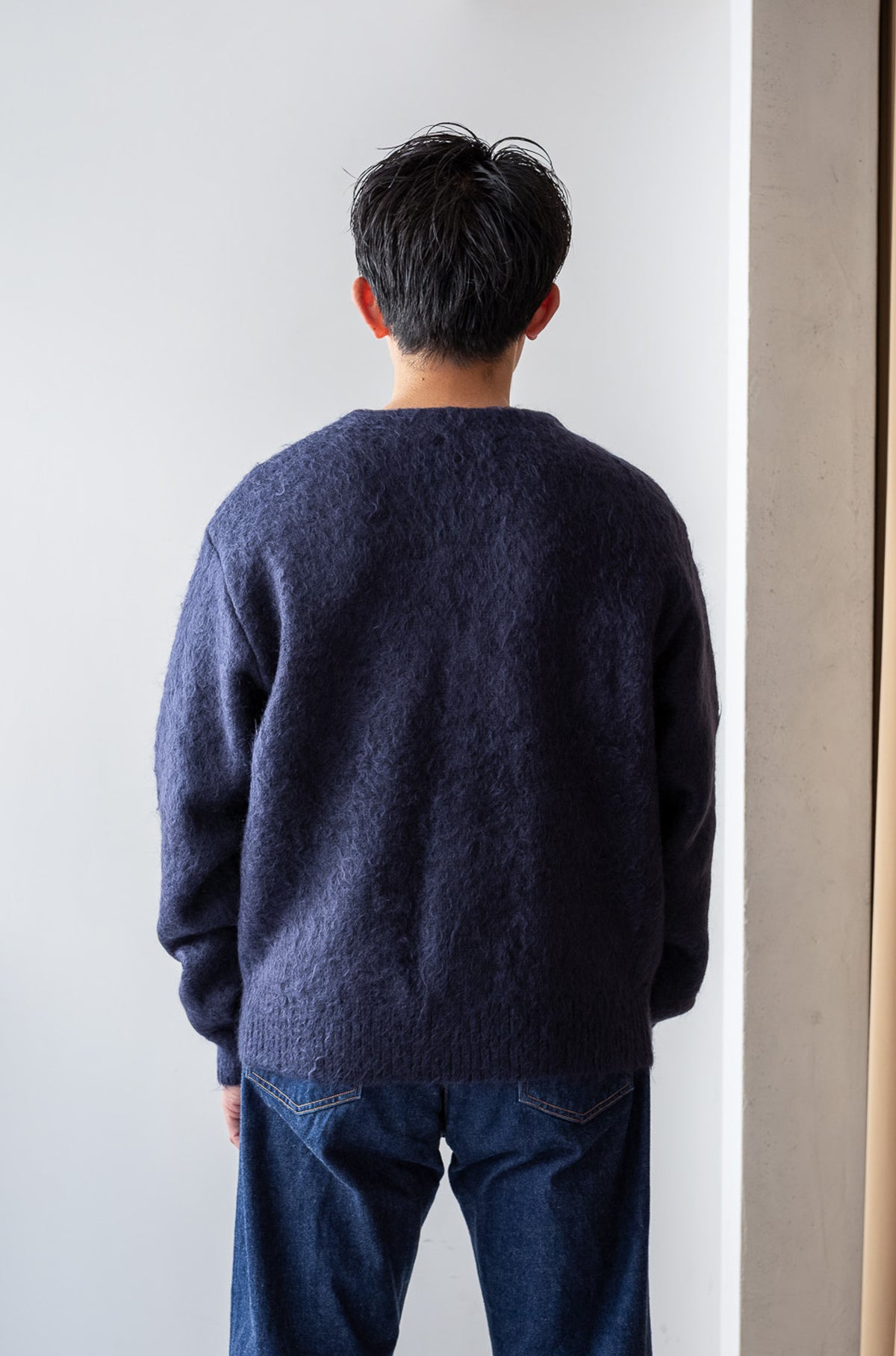 Stupid Shaggy Cardigan 〈MID NIGHT〉