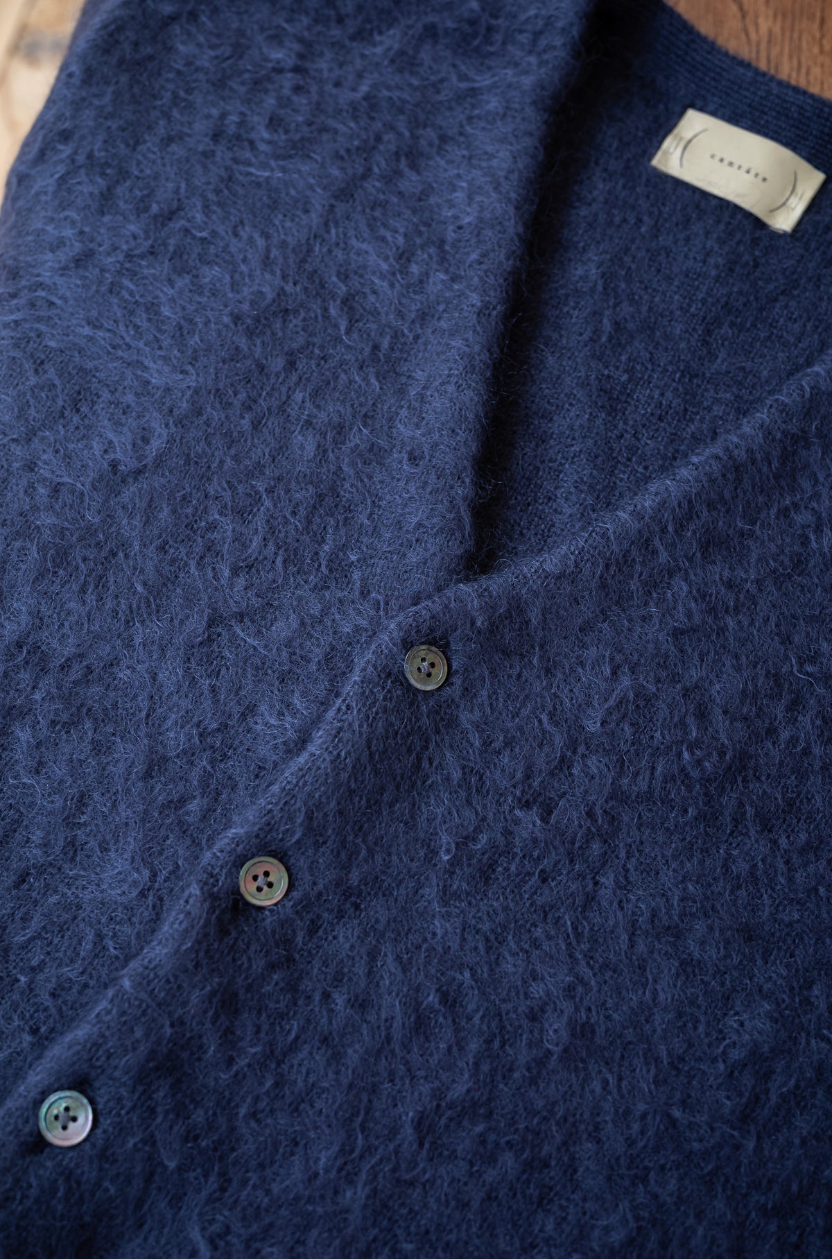 Stupid Shaggy Cardigan 〈MID NIGHT〉