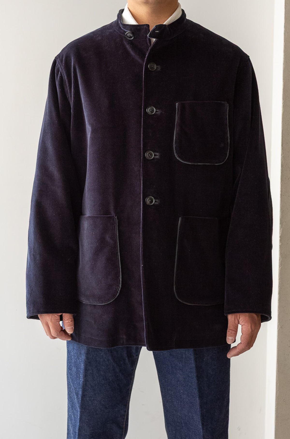 Corduroy Forestiere Jacket 〈NAVY〉